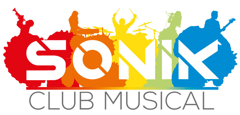 Logo Blanc Sonik Club Musical Logo Blanc Sonik Club Musical
